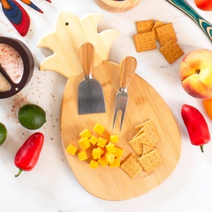 Nuevo diseño encantador en forma de piña, platos para servir comida de bambú, platos de exhibición de comedor de la mejor calidad - Product Image 5