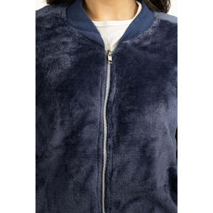 Chaqueta estilo universitario para mujer, para otoño, blazer de satén, lino, personalizable, disponible en piel de cordero, piel de oveja, PU WM-JKT-WS24-158 - Product Image 1