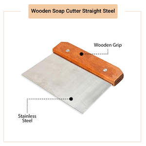 เครื่องตัดสบู่ไม้เนื้อแข็งพร้อมใบมีดเหล็กตรง รูปทรงสวยงาม - Product Image 2