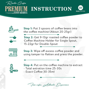 CAFÉ EN GRANO TOSTADO 100% ARABICA-TIPO PREMIUM-FABRICANTE-HANCOFFEE VIETNAM-500Gr/bolsa-OEM/ODM - Product Image 6