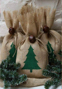 Artisan Seagrass Holiday Gift Bag Organic Eco Friendly Xmas Packaging for Presents <b>Weddings</b> <b>Hampers</b> Festive Home Decor - Product Image 2