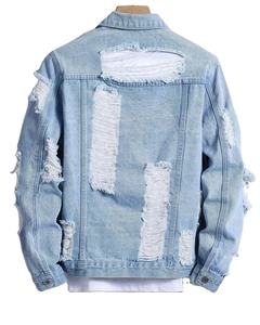 Nouvelle mode, vente en gros de vestes en jean unies pour hommes, vestes en jean de qualité supérieure à vendre, haute qualité 2026 - Product Image 3