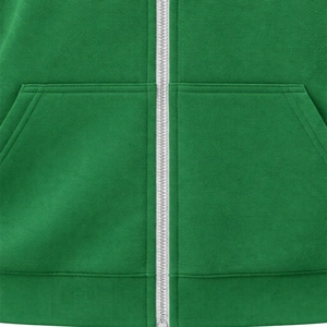 Sweat-shirts pour hommes de marque, vente en gros, logo personnalisé, multicolores, sweat-shirt à capuche surdimensionné avec fermeture éclair, sweat-shirt à capuche uni avec fermeture éclair - Product Image 6