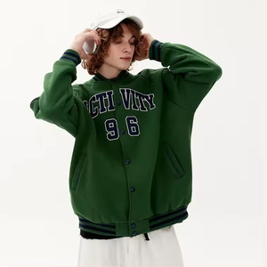 Parches de diseño personalizados, chaqueta con letras bordadas, estilo caliente, ropa informal, chaqueta universitaria, chaqueta profesional Unisex para exteriores - Product Image 6