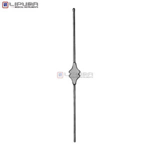 Sonda Lacrimal BOWMAN con Botón 5/6 de Níquel Plata, Instrumentos Médicos Oftálmicos de Alta Calidad para Dacriconostomía - Product Image 3