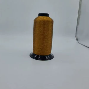 Premium SHREE VIDHATA JARI Metallic Zari <b>Thread</b> 110D 3800mtr for Textile Manufacturers Durable Shiny Embroidery CHUHA Yarn - Product Image 1