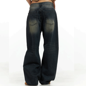 กางเกงทรงหลวมสำหรับผู้หญิง ออกแบบมาให้สวมใส่สบายตลอดวัน ระบายอากาศได้ดี และให้ลุคสตรีทแวร์ลำลองอย่างมีสไตล์ - Product Image 4