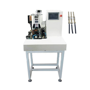 Machine de sertissage d'alimentation automatique de cosses de câble Machine de poinçonnage de cosses lâches semi-automatique - Product Image 1