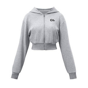 Sudaderas Cortas para Mujer al por Mayor a Precio Económico, Impresión de Logotipo Personalizado, Sudaderas Transpirables de Manga Larga en Venta - Product Image 5