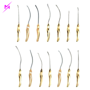 ชุดเครื่องมือผ่าตัดแบบใช้มือ สแตนเลส 14 ชิ้น สำหรับยกหน้าผาก ใช้ซ้ำได้ เป็นมิตรกับสิ่งแวดล้อม ผลิตโดย Medzora Surgical - Product Image 1