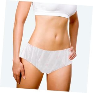 100 PCS <b>Disposable</b> <b>Panties</b> for Women spa Underwear Suitable for Beauty Salons,saunas - Product Image 2