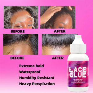 透明なレース用接着剤30日間エクストリームホールドプライベートラベル天然透明防水レース用接着剤 - Product Image 4