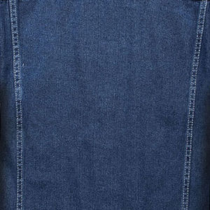 Veste en jean 100% coton personnalisée et élégante pour homme, saison hiver, qualité supérieure, style décontracté, poche, respirante, coupe-vent, bleue - Product Image 6