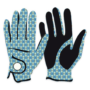 Gants de golf à motif camouflage imprimé par sublimation, main gauche pour hommes et femmes, gant de golf de qualité supérieure en cuir Coretta résistant à l'usure vente en gros - Product Image 1