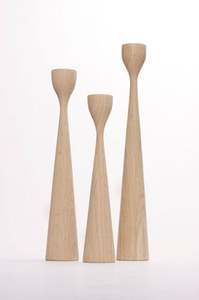 Mango Wooden Metal Best Selling Candle Holder High Quality Natural Wood Candle Stand Home Decor - Product Image 6