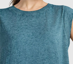 Débardeur sans manches grande taille vente en gros haut de gymnastique à séchage rapide été conception unie durable en vente-acheter des femmes débardeur - Product Image 2