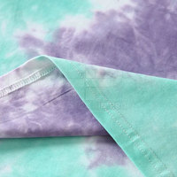 T-shirts tie-dye pour hommes, style tendance, tissu doux et coupe moderne, pour un look streetwear et décontracté.