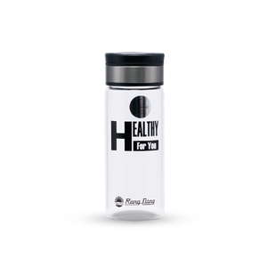 Rang Dong Durable Eco-Friendly Glass <b>Water</b> <b>Bottle</b> with Anti-Corrosion Coating 450ml with Lid for Sports & Outdoor Use - Product Image 2