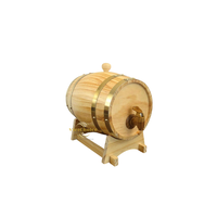 Verseur à vin en chêne de haute qualité, écologique, traditionnel, classique, en bois, pour la fabrication et le stockage du vin, capacité supérieure à 6L