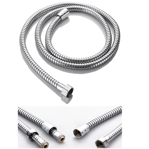 Tuyau de douche tressé en acier 2M avec écrou pivotant à 360 degrés, anti-pli, pour plomberie - Product Image 1