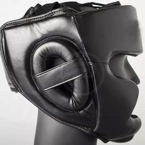 Haute qualité nouveauté boxe tête garde vente chaude en cuir et PU matériel tête protecteur - Product Image 2