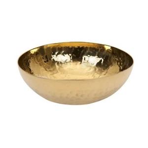 Bol de fleurs élégant en forme de bateau pour la décoration de table à manger bol de fleurs de décoration de maison et de bureau de mariage fini en or - Product Image 2