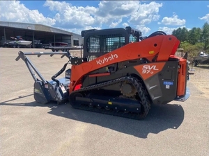 Cargadora Compacta de Orugas Kubota SVL97-2 de Calidad Original con Desbrozadora Loftness Battle Ax a Buen Precio - Product Image 4