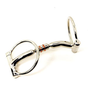 Logotipo personalizado TAMAÑO DE ACERO INOXIDABLE Durable Horse Racing Snaffle Bits Nuevo mejor estilo de alta calidad Horse Riding Bits Servicio OEM - Product Image 3