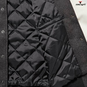 2026 alta calidad Vintage invierno hombres Unisex bombardero chaqueta lona 100% algodón transpirable a prueba de viento - Product Image 6