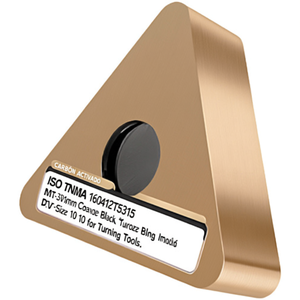 Insertos de Torneado Indexables Negros con Recubrimiento MT-CVD ISO TNMA 160412T5315 D.3.81mm, Paquete de 10 para Herramientas de Torneado - Product Image 2