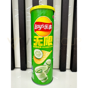 เลย์ รสแตงกวา มันฝรั่งทอดกรอบ ผลิตในจีน 90 กรัม - Product Image 3