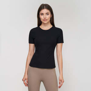 Camisetas Deportivas Transpirables para Hombre, de Algodón 100%, 220 g/m², Corte Ajustado, Tallas Grandes, para Gimnasio, Yoga, Running, Marca TRADE in MFG - Product Image 1