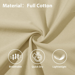 Camisetas de Tirantes para Hombre de Alta Calidad, Transpirables, Cuello Redondo, 220g, para Correr, Gimnasio, Fitness, Secado Rápido, Ajuste Delgado, 100% Algodón - Product Image 6