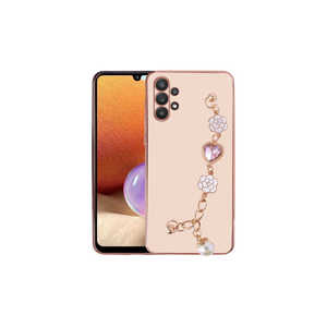 Étui en silicone rose premium pour Samsung Galaxy A32 4G, protection de l'appareil photo en TPU souple, poignée de maintien compatible A53 A34 A03S A24 5G - Product Image 1