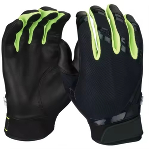 Guantes de Bateo de Béisbol Profesionales Personalizados al por Mayor de la Mejor Calidad, Transpirables, con Logotipo Personalizado, 100% Poliéster - Product Image 5