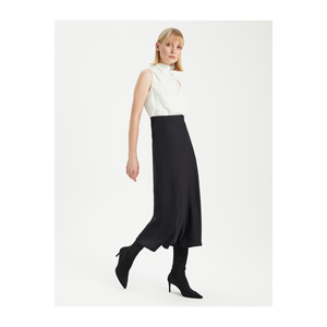 Jupe en satin très colorée pour femme, sans doublure, sans ceinture - Product Image 4
