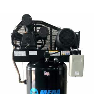 Meilleur nouveau compresseur Megas compresseur d'air MP-6580VC à un étage 80 gallons 5HP 150PSI 208/230V monophasé électrique commencer nouveau - Product Image 4