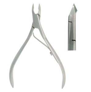 Herramienta profesional de cuidado de uñas de acero inoxidable cromado, pinza para cutículas y removedor de molduras, manicura, pedicura, uso en salón de belleza - Product Image 4