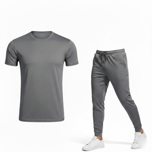 Conjunto Deportivo de Verano 2026 de Alta Calidad, Personalizado, Simple, Unisex, Camiseta Informal con Estampado Personalizado, Pantalones Deportivos Transpirables de Secado Rápido - Product Image 5