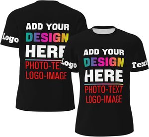 Wholesale OEM US Size Casual Solid T-<b>Shirt</b> 180g Polyester Custom Printing Logo Unisex Quick Dry Fit <b>Men</b> - Product Image 6