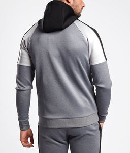 Ensemble de survêtement personnalisé pour hommes coupe ajustée OEM vente en gros de survêtements personnalisables avec logo hiver survêtement avec logo personnalisé - Product Image 5