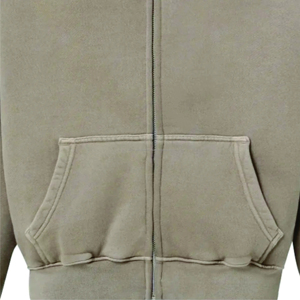 Sudadera con Capucha Casual para Hombre, 100% Algodón, de Alta Calidad, con Estampados Personalizados, Diseño Sólido, para Invierno - Product Image 3