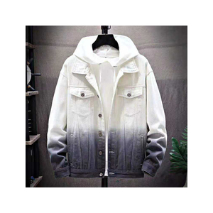 Veste en jean pour femme OEM, veste décontractée pour femme, veste d'automne, veste en jean à boutons, veste en jean oversize pour femmes - Product Image 3