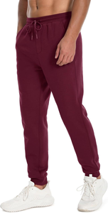 Pantalons de survêtement en molleton de coton pour hommes, style streetwear, tissu tendance, marché américain, pantalons de jogging en molleton de coton pour hommes, doux à l'intérieur - Product Image 4