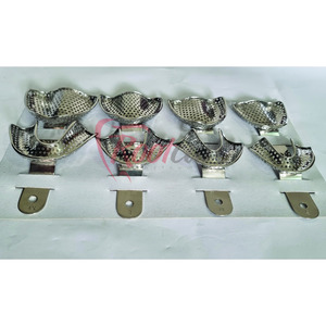 Juegos de Bandejas de Impresión Edentadas de Acero Inoxidable de Alta Calidad - Product Image 2