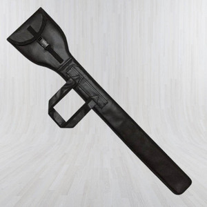 Espada Masónica de Caballero Templario, Espada Ceremonial, Hoja de Acero de Damasco, Borde Dentado, Mango de Latón, Funda, Personalizable OEM - Product Image 4