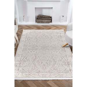 Tapis d'intérieur beige moderne Nazende de Netline Home Depot, 60% polypropylène, 40% polyester, 80x150 cm, pour chambre à coucher, bureau ou chambre d'enfant - Product Image 3