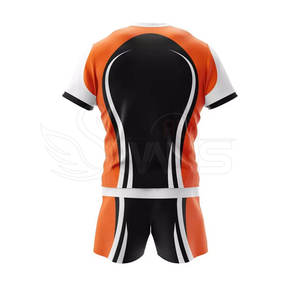 Ensemble d'uniformes de rugby respirants à séchage rapide vêtements de sport pour adultes maillots de vente en ligne fabriqués au Pakistan - Product Image 2