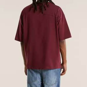 Unisex peso pesado 100% algodón Boxy Fit camiseta de alta calidad de gran tamaño gota hombro camiseta venta al por mayor tasa OEM personalizado - Product Image 2