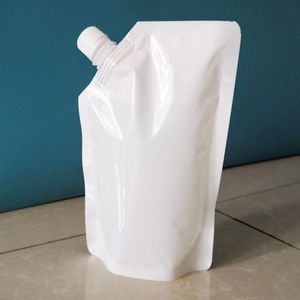 Soporte de plástico biodegradable ecológico impreso personalizado bolsas recicladas 100mL 200ml 500ml capacidad dulces alimentos comestibles - Product Image 5